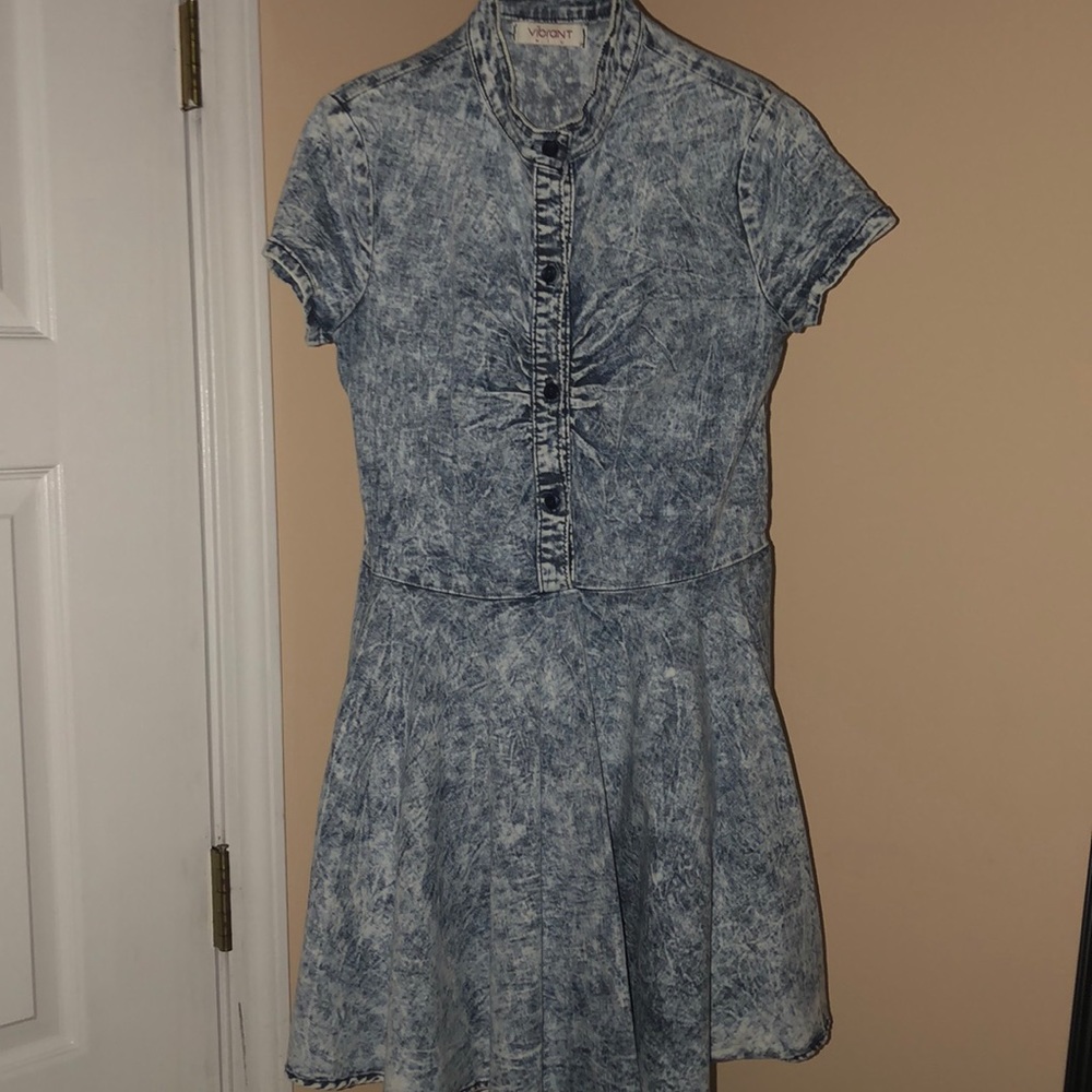 Denim Mini Dress